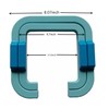 Bequilter 2Pcs Quilting Frame for Series 5 Free Motion Quilting