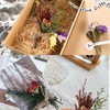 CROISSANT Mini Dried Flower Bouquet 6PCS, Mixed Natural Mini Dried