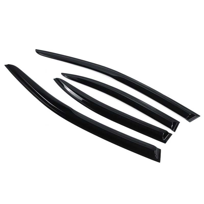 HHENGYISOUL For 08-17 Mitsubishi Lancer Sun Shade Window Visor Weather