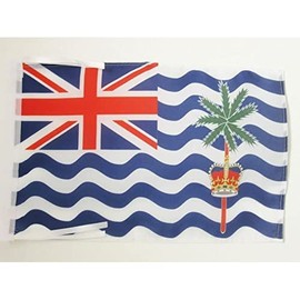 British Indian Ocean Territory Flag 18'' x 12'' cords - british SMALL flags 30 x 45cm - Banner 18x12 in - AZ FLAG