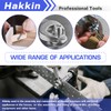 Hakkin 360PCS M5 M6 M8 Flange Bolts and Nuts Assortment