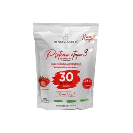 Proteina Mi Nueva Silueta etapa 3 con omega 3, 6, 9 potencializada con 30 gr de proteina por batido