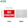 M METERXITY 1-Pack KEIN PARKEN Schild ohne P 14x10 Zoll