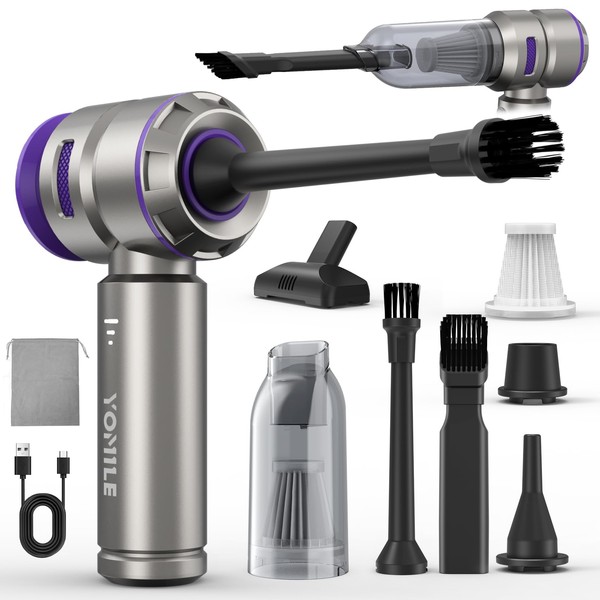 Electric air Duster - 2 in 1 210000RPM Brushless Air
