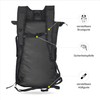 4Monster Foldable Backpack, Ultra Light, Unisex Daypack, Outdoor, 2-in-1 Belt