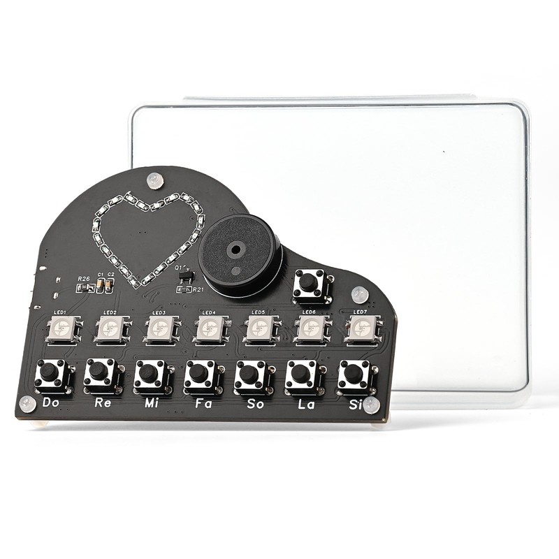 QEBIDUM DIY Piano Soldering Project Kit Electronics Learn to Solder