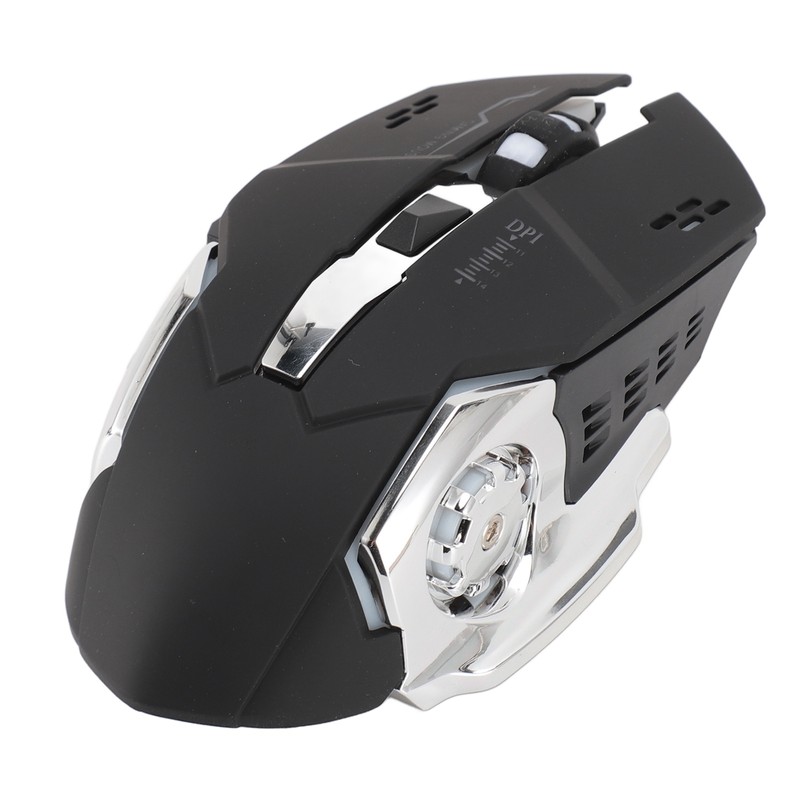 2.4GHz Wireless BT Mouse Dual Mode Silent Easy Operation Ergonomic