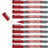 edding 361 whiteboard marker - red - 10 whiteboard pens