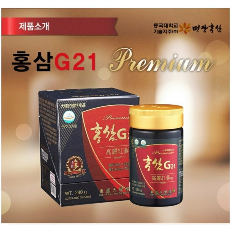 Myeongjang Red Ginseng Fermented Red Ginseng Extract G21 Parents’ Health