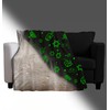Glow in The Dark Chanukah Blanket – Soft Flannel Throw
