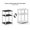 Furinno Just 3-Tier Turn-N-Tube End Table / Side Table /