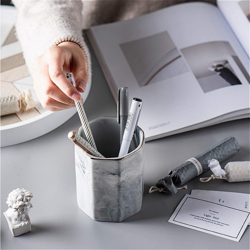 Copeflap Makeup Brush Case - Makeup Brush Storage, Pen Stand,