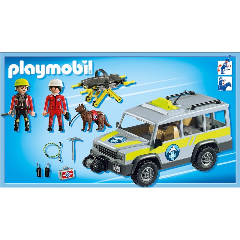 PLAYMOBIL 5427 Mountain Rescue Emergency Vehicle