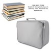 Fireproof Waterproof Document File Organizer Box Portable Home Travel Safe
