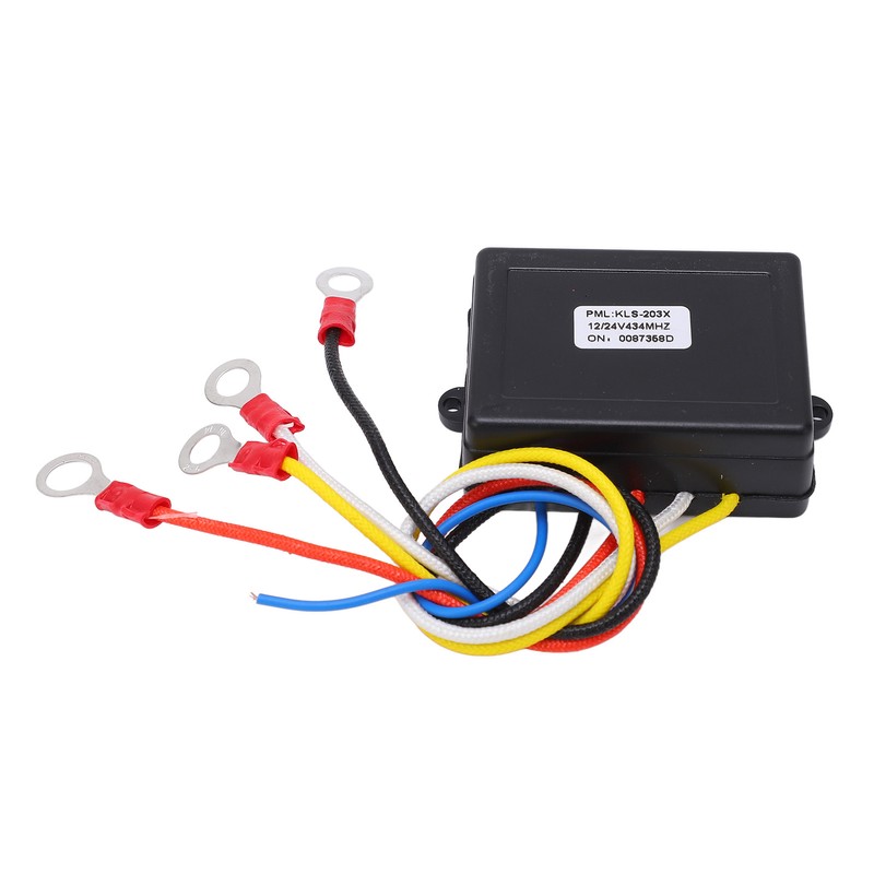 Wireless Winch Remote Control Kit 434MHZ Receiver 12V 24V Switch