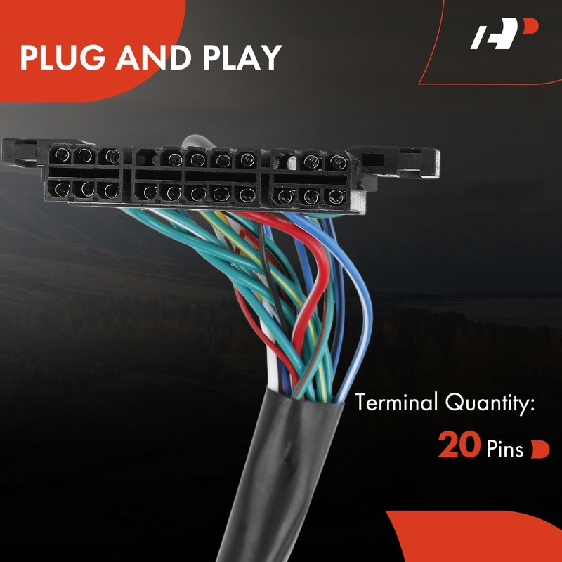 A-Premium Turn Signal Switch, Windshield Wiper, Headlight Dimmer Multifunction Combination
