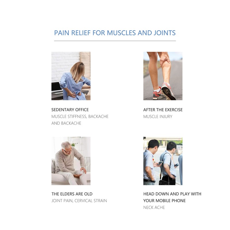 Tens Unit Muscle Massager 8 Modes Low Frequency Physical Care
