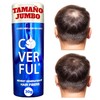 Fibra Capilar Coverful Premium 30 Gramos Para Cubrir Calvicie, Canas y Dar Volumen Al Cabello (Cafe oscuro)