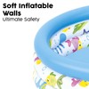 Bestway Ocean Themed Paddling Pool | Inflatable Pool for Kids,