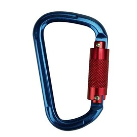 Auto Locking Carabiner 25KN - Fusion Climb® Swift - Professional Rock Climbing Carabiner - Heavy Duty Steel Clip - Auto Locking Carabiner for Climbing, Rappelling, D Shaped - UIAA ANSI Compliant