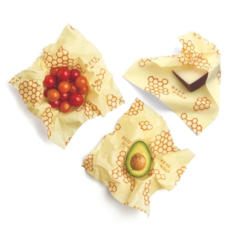Bee's Wrap Food Wrap, Beige, 9.8 x 11.0 inches (25