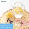 KONZEPT 1L Glass Water Jug - Durable Glass Jug with
