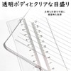 LKCCTK 5.9 inches (15 cm) Clear Plastic Ruler Set of