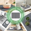 Large Stone Drying Mat For Kitchen Counter – 2in1 Insulated