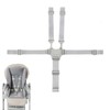 Universal High Chair Straps,Car Seat Straps Anti Escape Adjustable 5