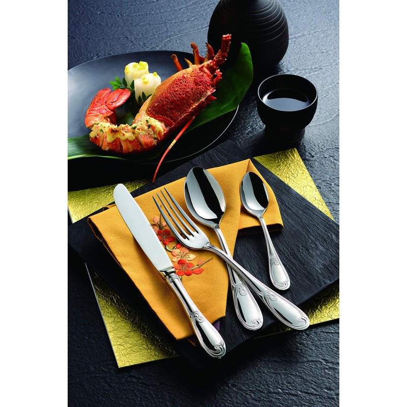 Endoshoji OOL01036 Professional Orient Parfait (Cocktail) Spoon, 18-12 Stainless Steel,