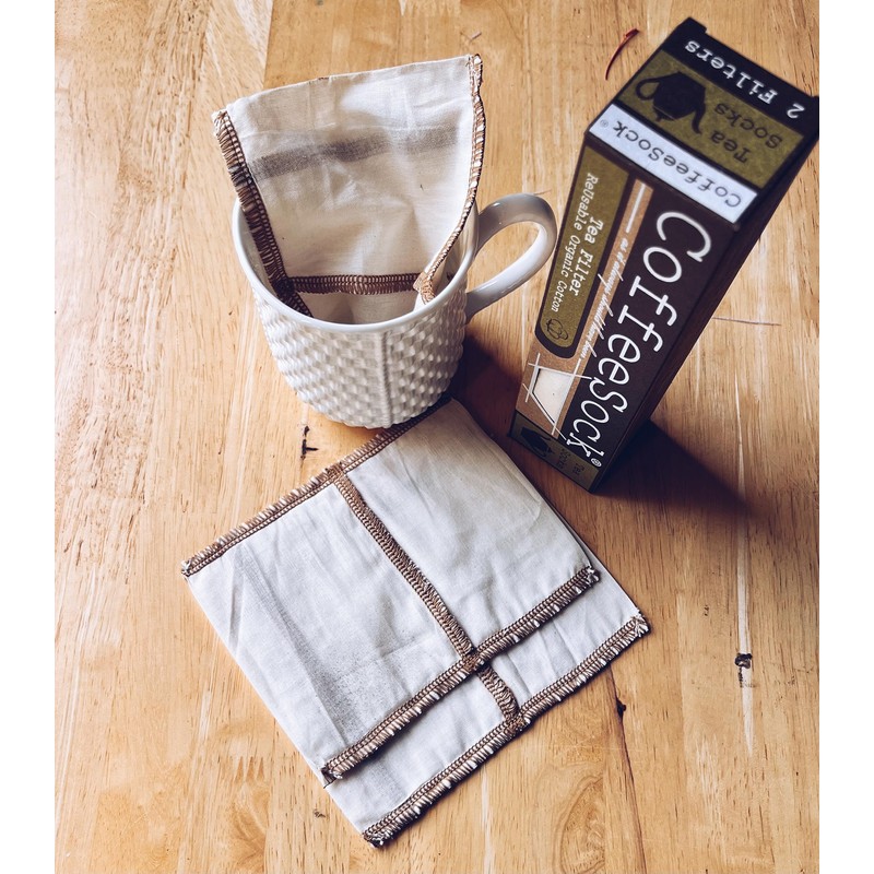 CoffeeSock ’The Original’ Reusable 100% Organic Cotton TeaSock - 3