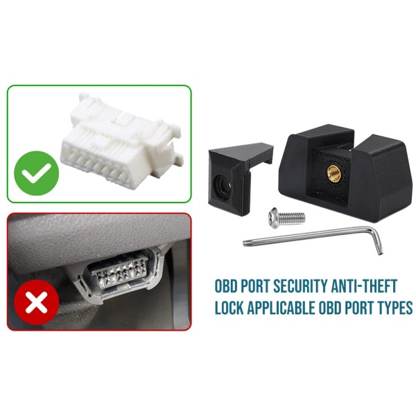 Unbranded OBD II OBD2 PORT LOCK Tool Security Anti-theft, Block