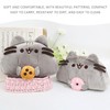2 Pieces Cute Cat Cosmetic Bag, Plush Cosmetic Bag, Large