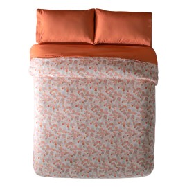 Vianney Funda De Duvet Para Edredon King Size Praga Vianney Color Naranja