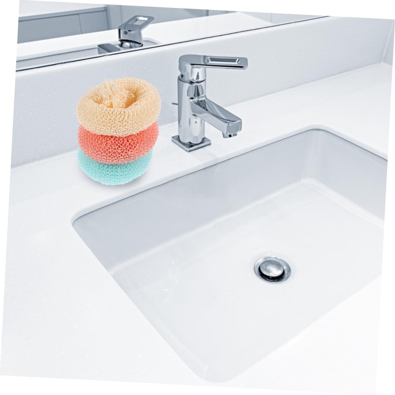 VILLFUL 10pcs Dish Scrubbers Kitchen Dish Scrub Pads Scratch Resistant