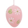 Northlight 29ct Pastel Pink, Green and White Spring Easter Egg