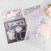 20Pcs/Set 10 Rubber Magnetic Sheets 0.5mm Thickness with 10 Clear