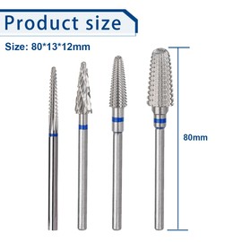 5pcs Nail Clipper Bits,Nail Clipper Attachment,Diamond Ceramic Tungsten Steel Nail Clipper Bits,Nail Clipper Bits