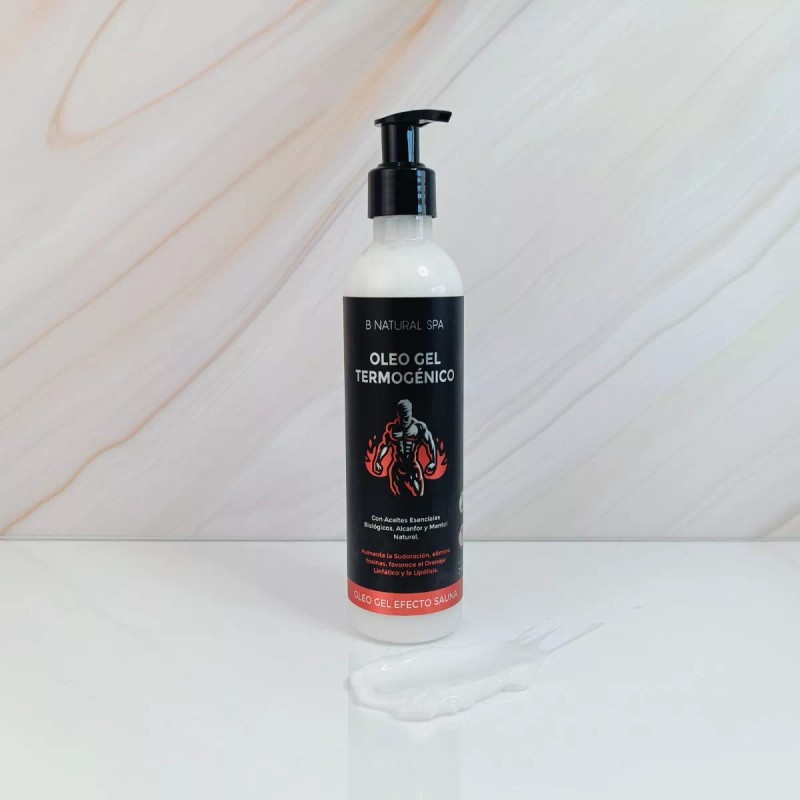 B Natural Spa Oleo Gel Termogénico 250ml Ideal Para Gym