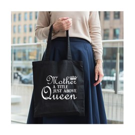 Hippowarehouse mother, a title just above queen Tote Shopping Gym Beach Bag 42cm x38cm,10 litres