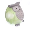 Topadorn Ceramic Owl Statue for Garden Décor,Garden Statue Figurine Tableshelp