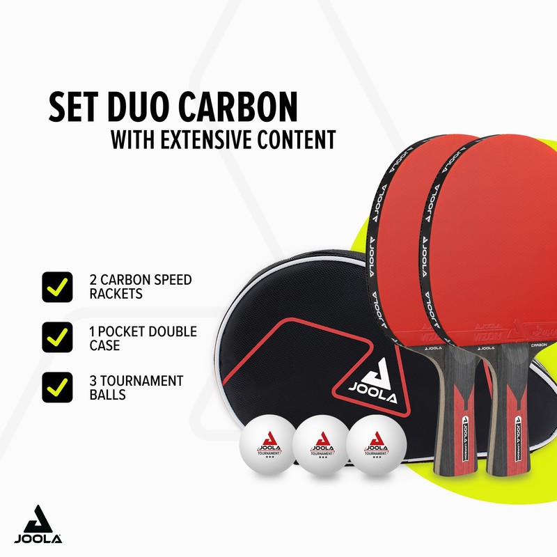 JOOLA Table Tennis/Ping Pong Sets,Duo Carbon