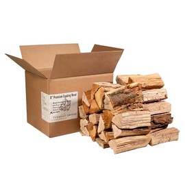 Firewood Central Kiln-Dried Oak Wood – 8” Splits (30-35 Splits) for Pizza Ovens, Grilling, Smoking, BBQ & Wood-Fired Cooking – Rich Smoky Flavor & Sustainably Sourced