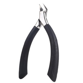 Toenail Clippers for Ingrown Toenail Professional Nail Clippers for Thick Nails Black Heavy Duty Nail Scissors with Soft Handle for Men Women Adults Seniors Ingrown Toenail Treatment Tool