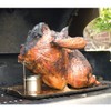 Charcoal Companion CC6302 Stainless Steel Infusion Turkey Roaster, Silver