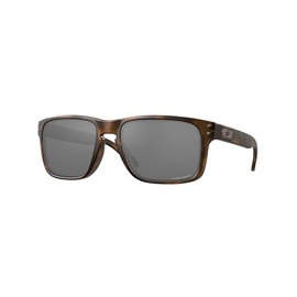 Oakley OO9102 Sunglasses Bundle: OO 9102 9102F4 Holbrook Matte Brown Tortoise and Large Black leash Accessory kit