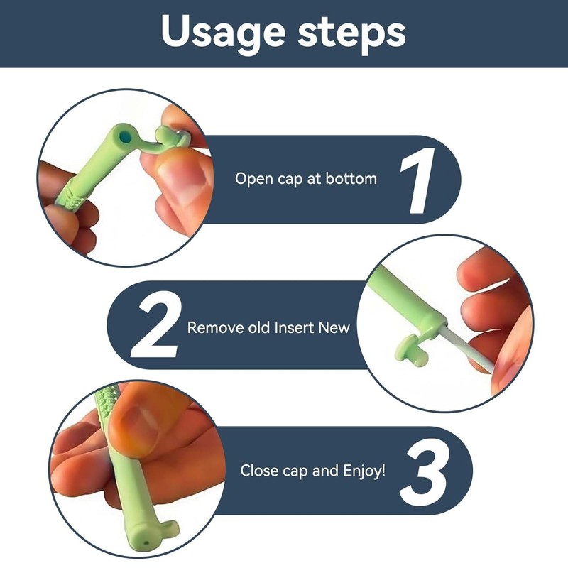 Chewable Breather Quit, Chewable Essential Oil Breath Stick, Can do