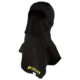 KLIM Arctic Balaclava Cold Weather Face Covering (Next Gen) (Black - Hi-Vis)