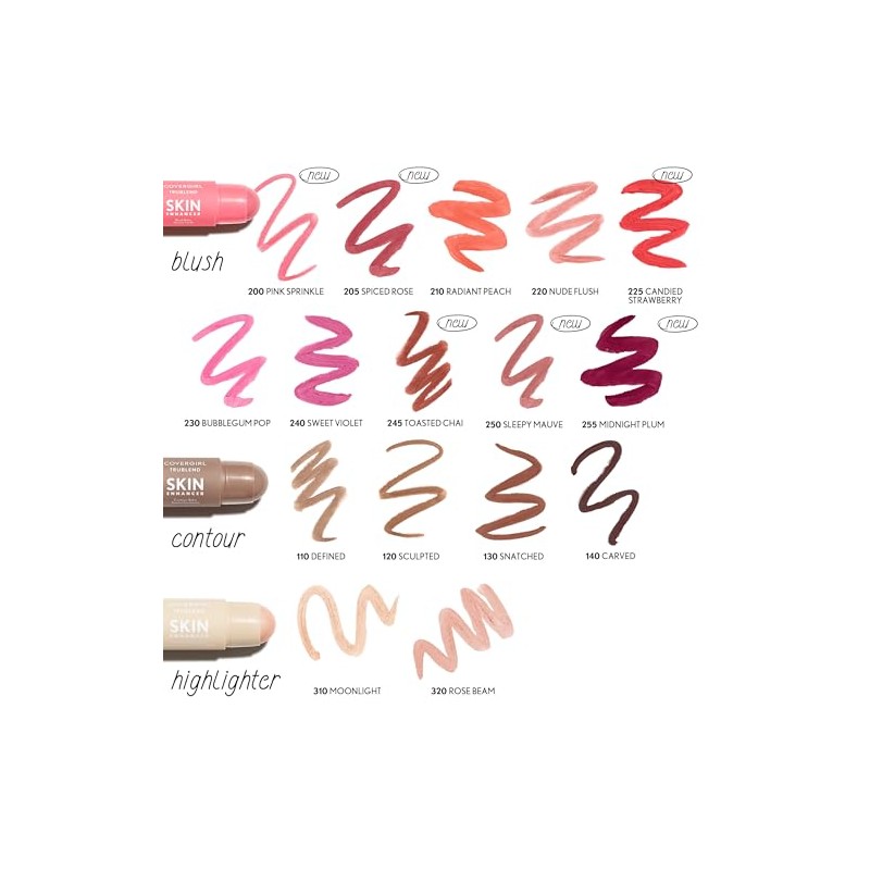 COVERGIRL CG TRUBLEND SKIN ENHANCER BALM Stick Nude Flush 220