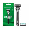 Slick Edge 슬릭 엣지 면도기 면도핸들 1 + 면도날 2입
